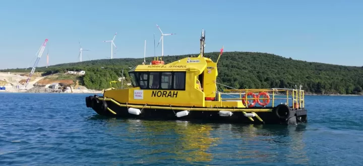 Bathymetry Survey Vessel (Batimetri Ölçüm Teknesi)
